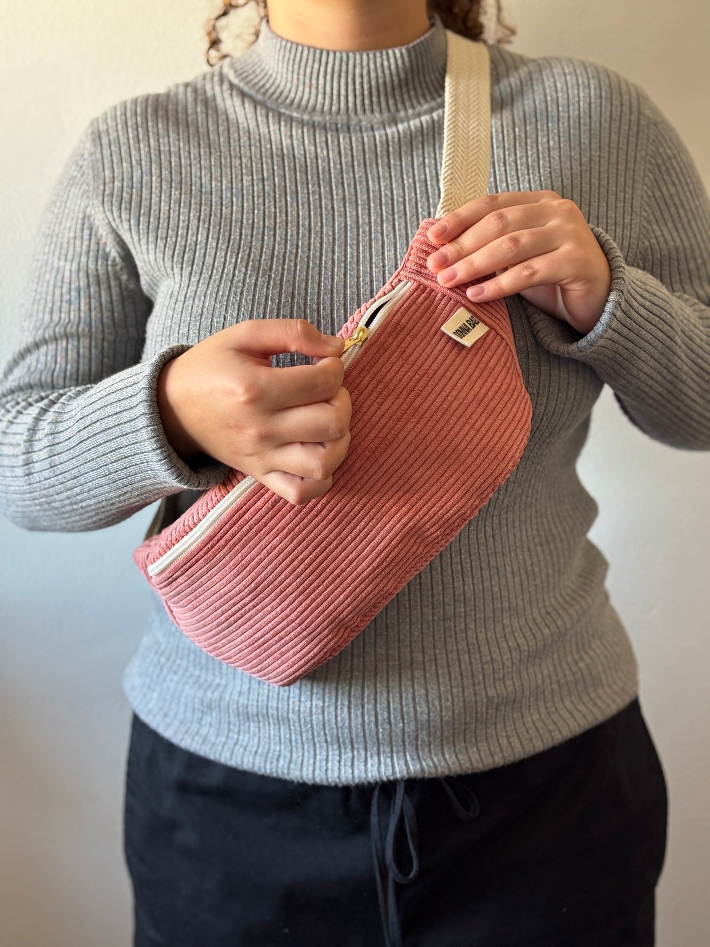 PALOMA BAGS OLD PINK CORDUROY