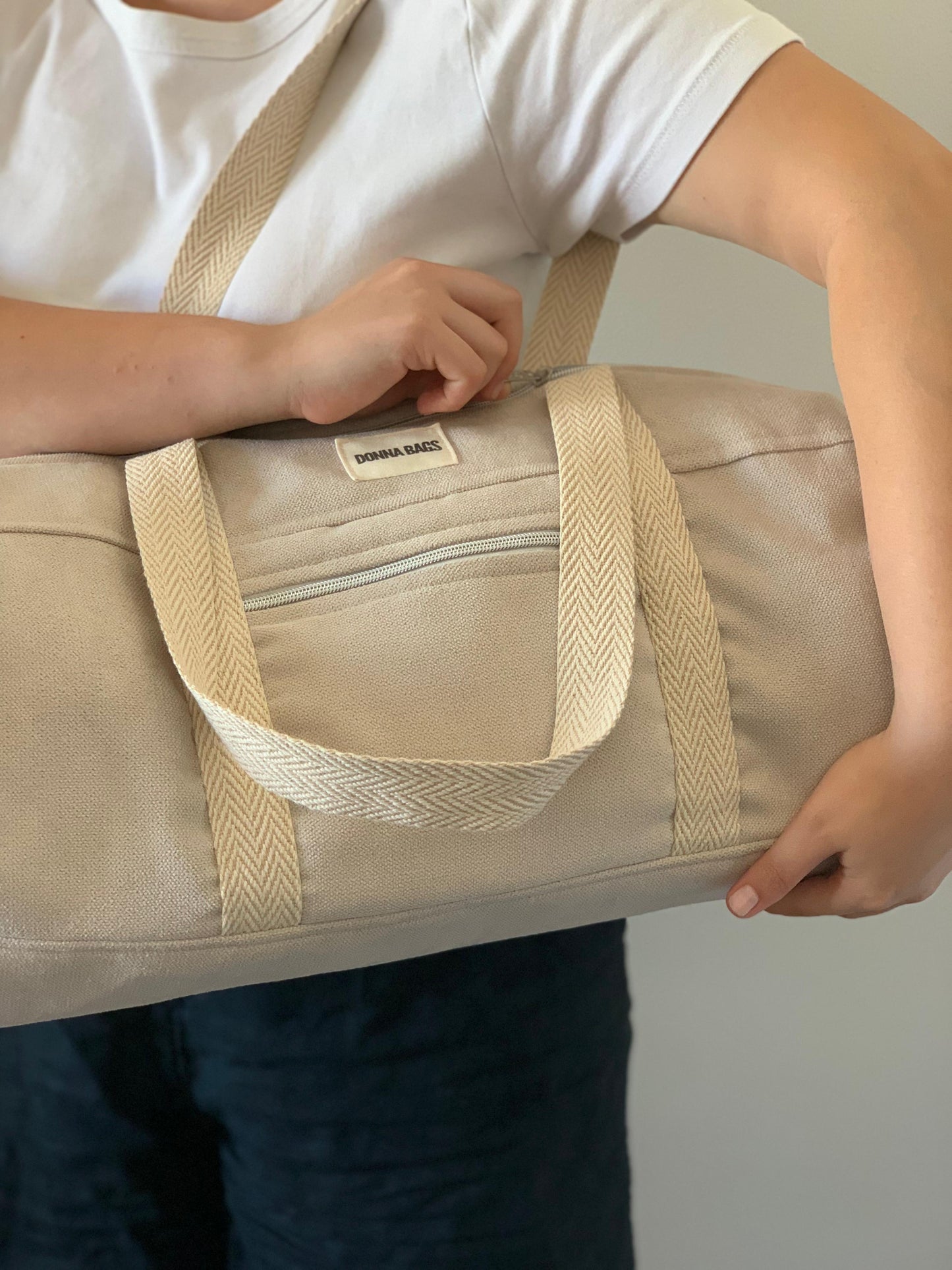 TAÍS BAGS RUSTIC VELVET BEIGE