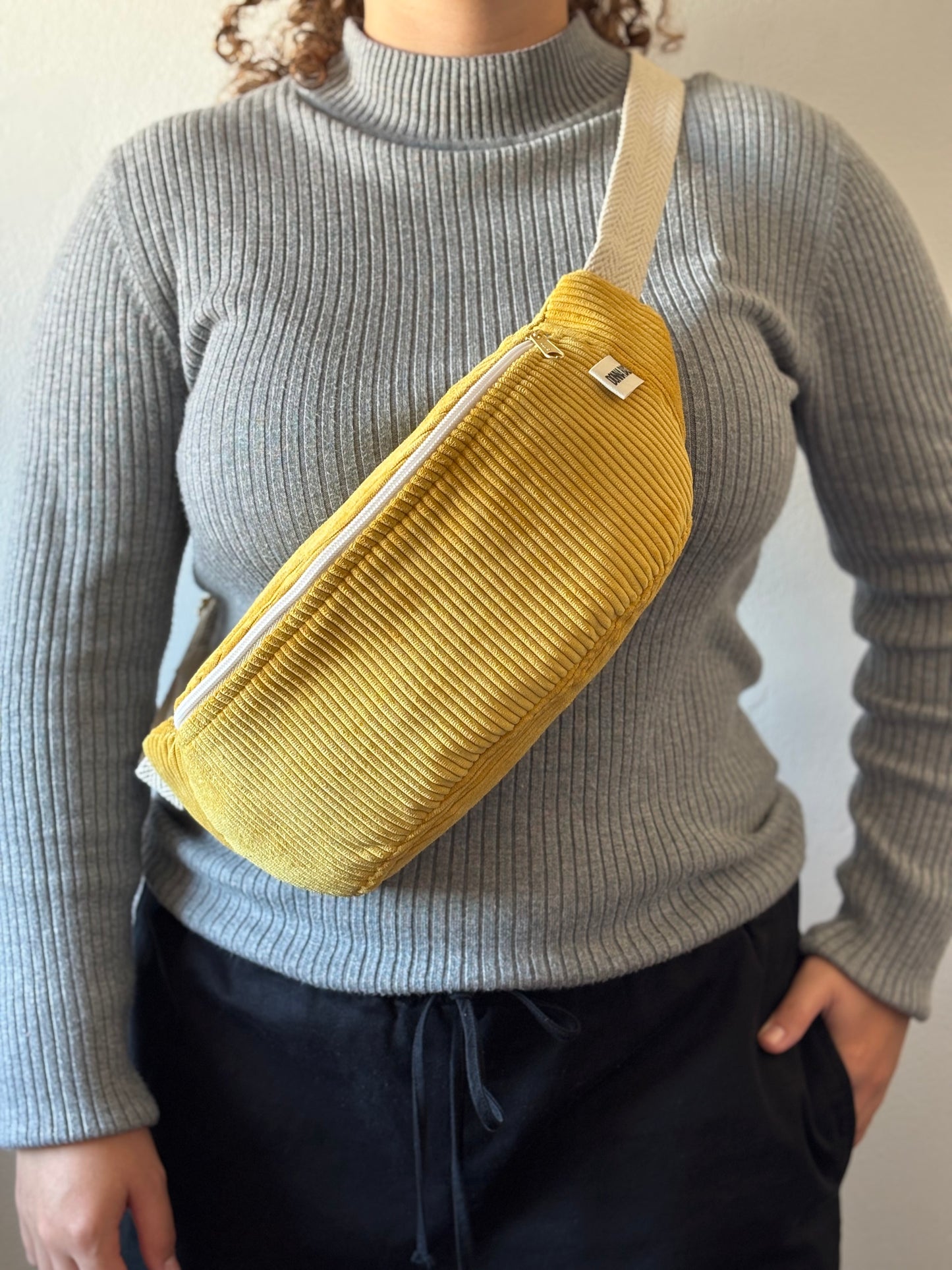 PALOMA BAGS YELLOW CORDUROY