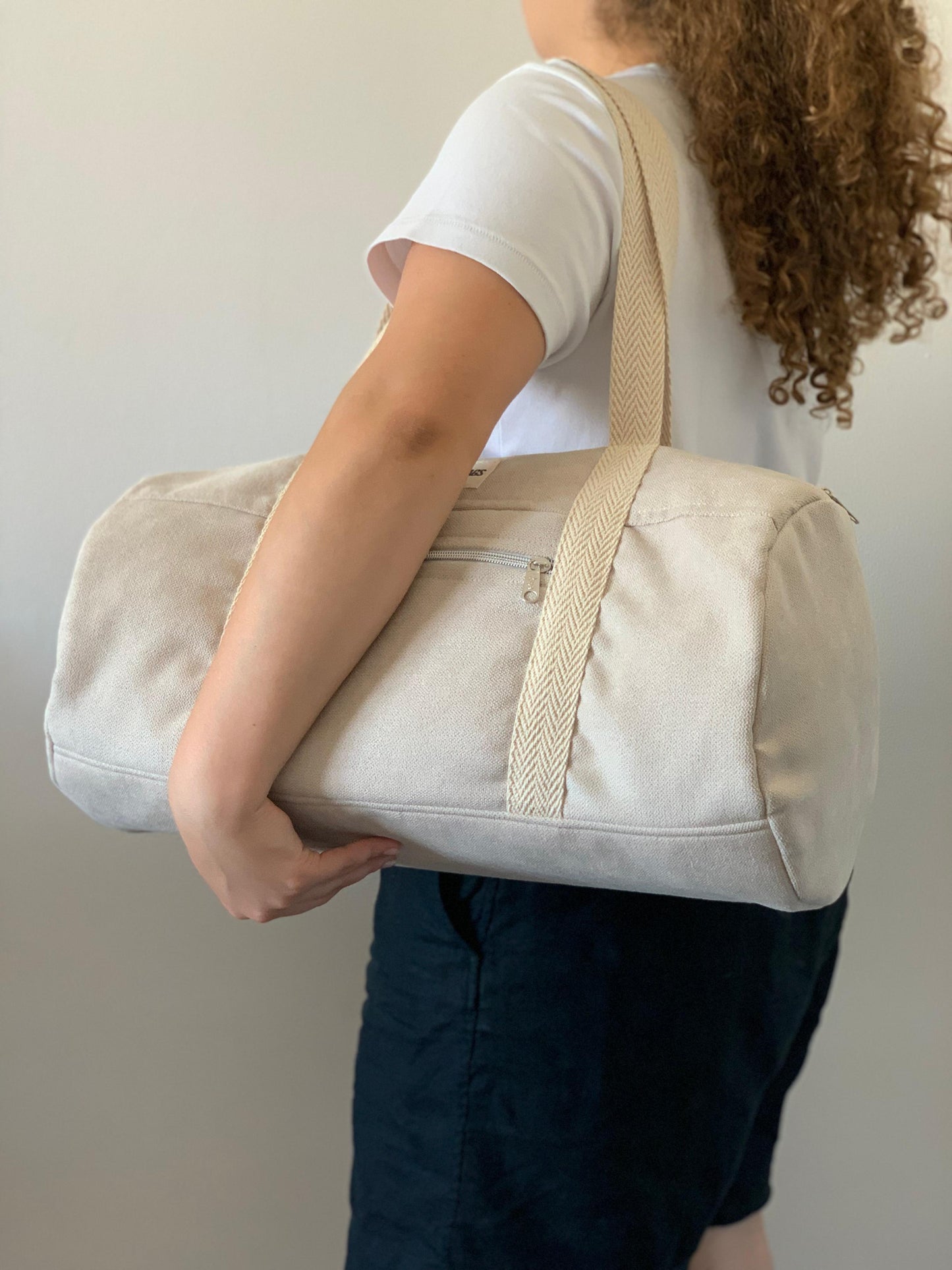 TAÍS BAGS RUSTIC VELVET BEIGE