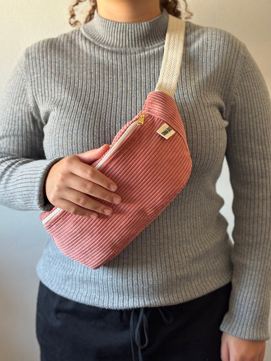PALOMA BAGS OLD PINK CORDUROY