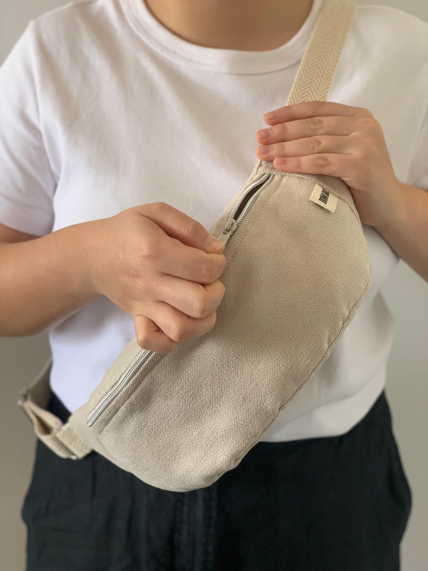 PALOMA BAGS RUSTIC VELVET BEIGE
