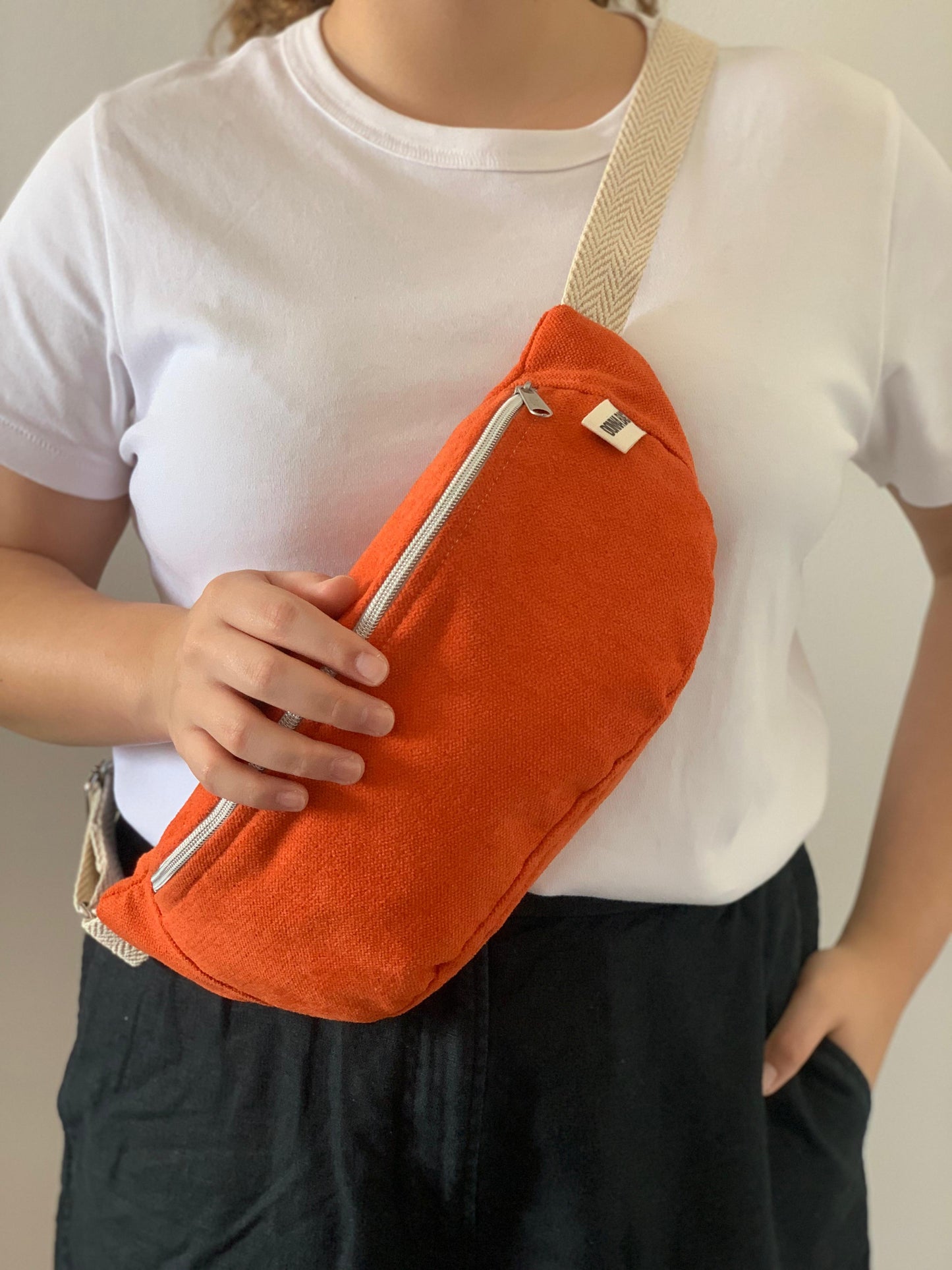 PALOMA BAGS RUSTIC VELVET ORANGE