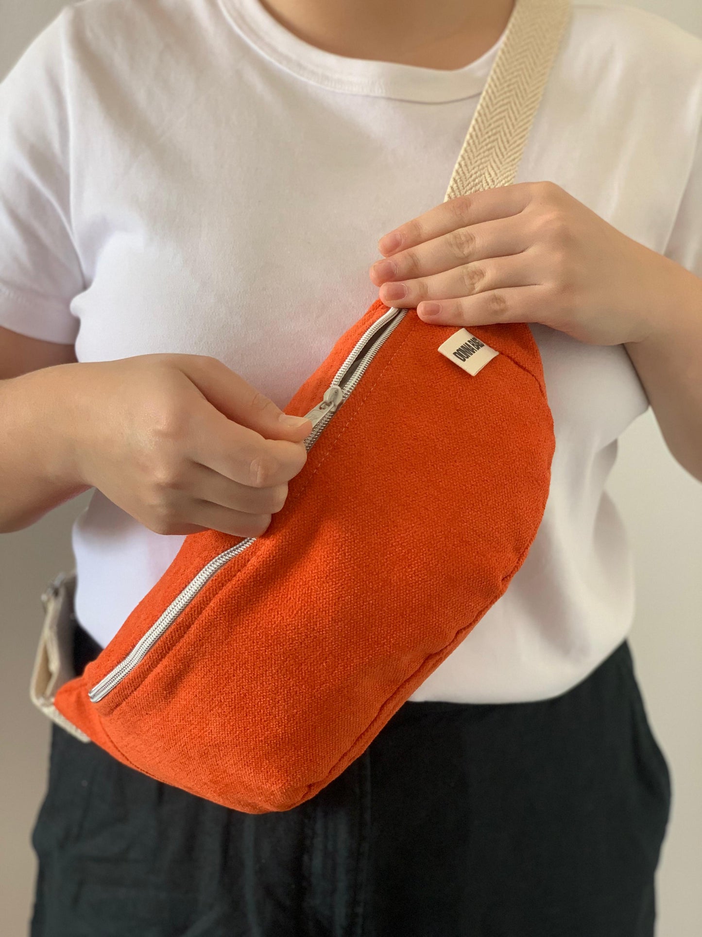 PALOMA BAGS RUSTIC VELVET ORANGE