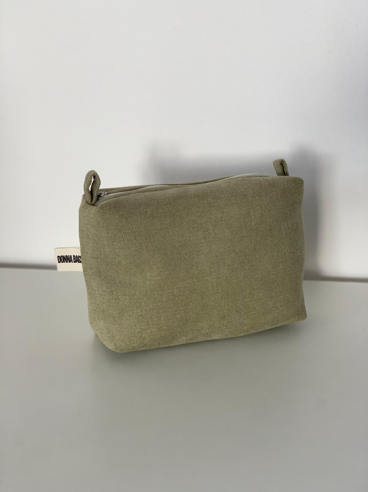 LIS BAGS RUSTIC VELVET OLIVE GREEN