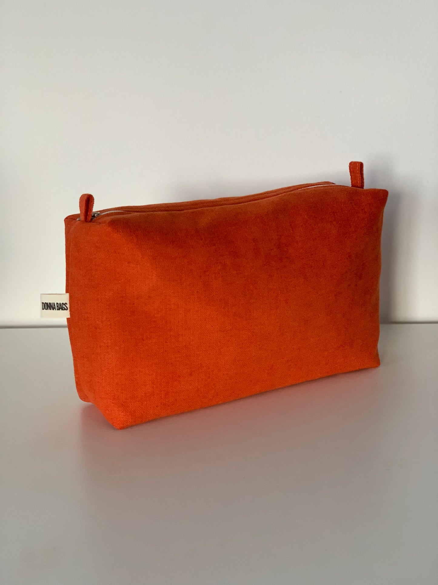 LIS BAGS RUSTIC VELVET ORANGE