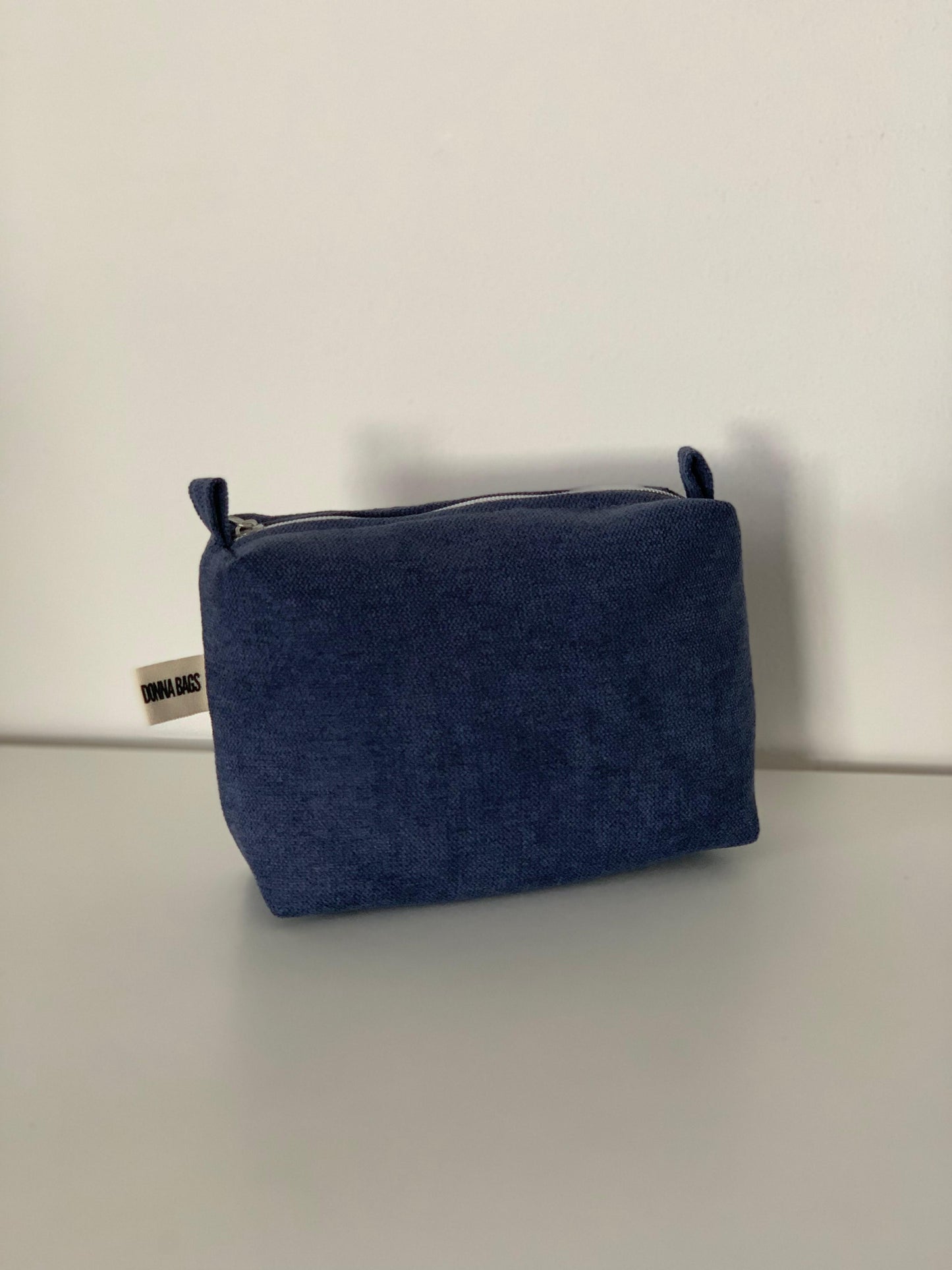 LIS BAGS RUSTIC VELVET NAVY BLUE
