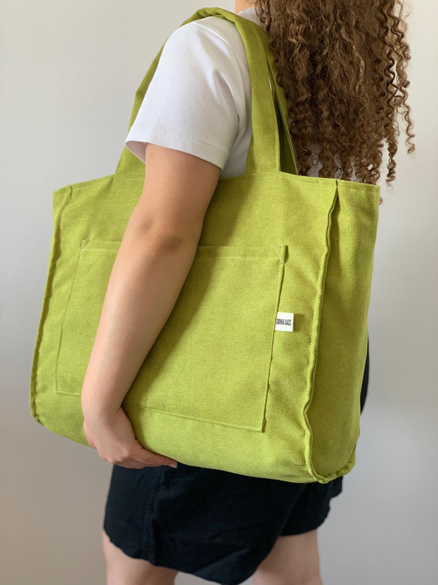 CRISTAL BAGS RUSTIC VELVET PISTACHIO GREEN