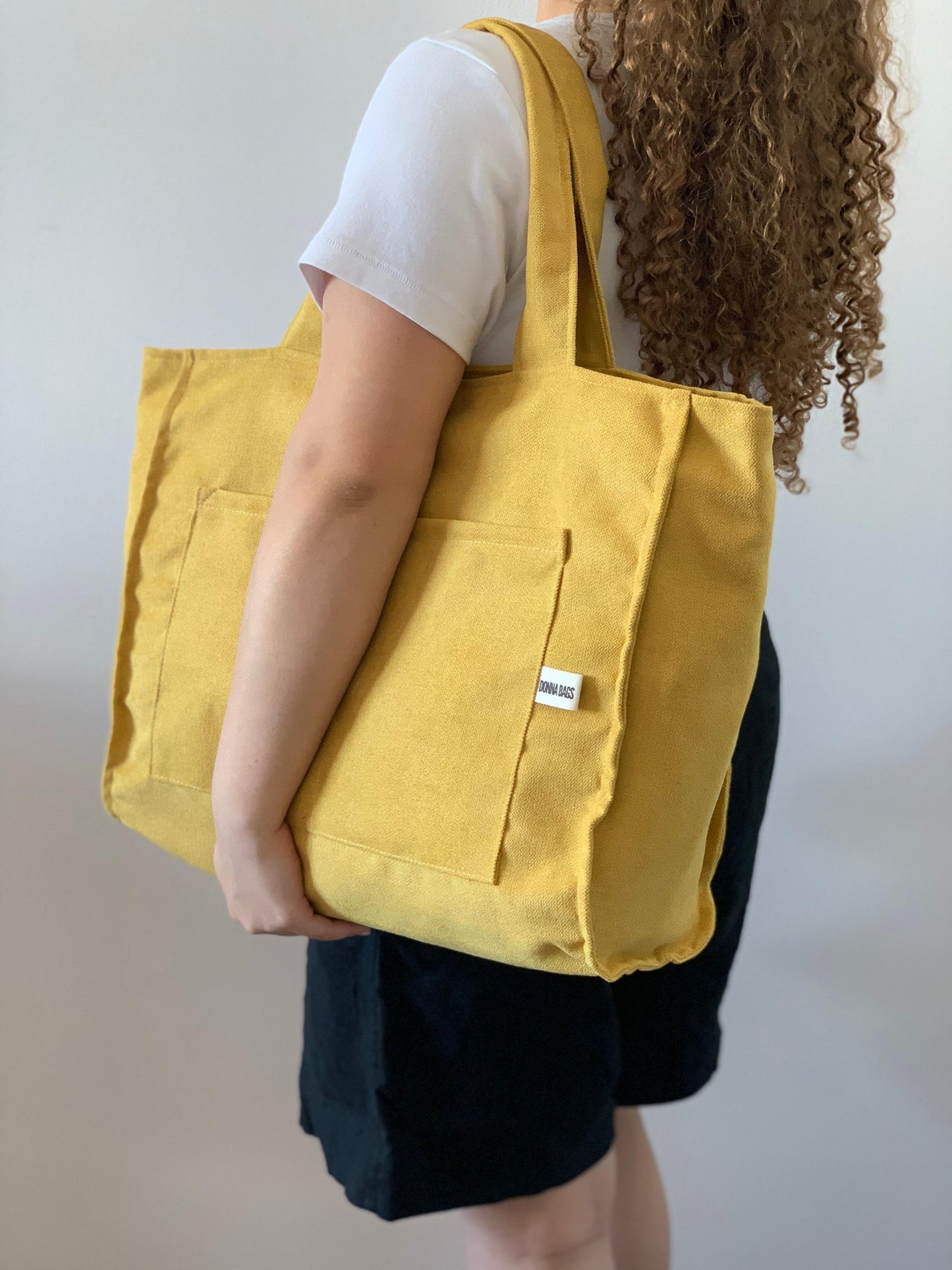 CRISTAL BAGS RUSTIC VELVET BUTTER YELLOW