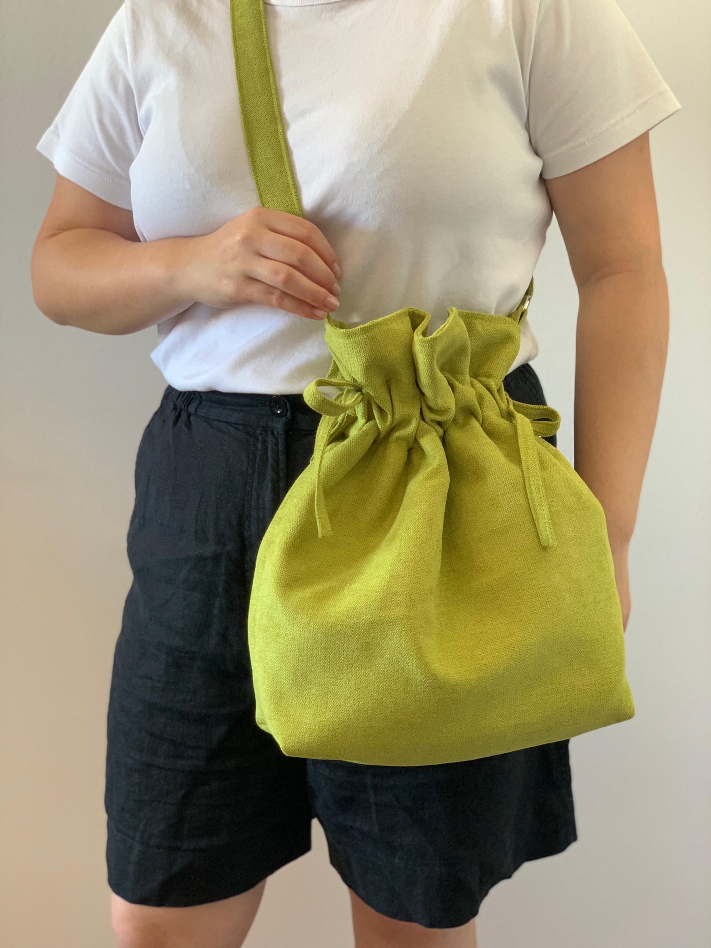 CAROL BAGS RUSTIC VELVET PISTACHIO GREEN