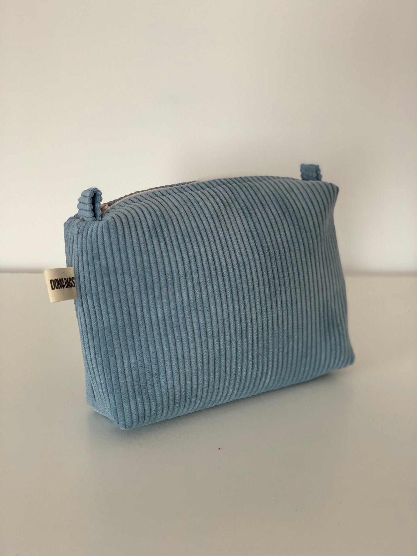 LIS BAGS LIGHT BLUE CORDUROY
