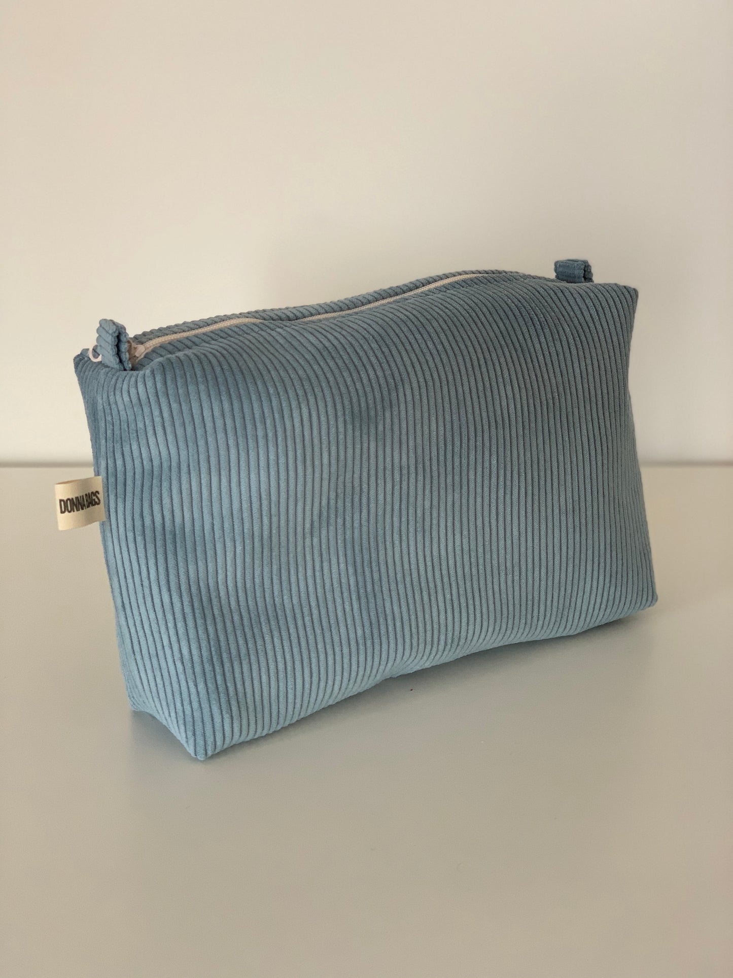 LIS BAGS LIGHT BLUE CORDUROY