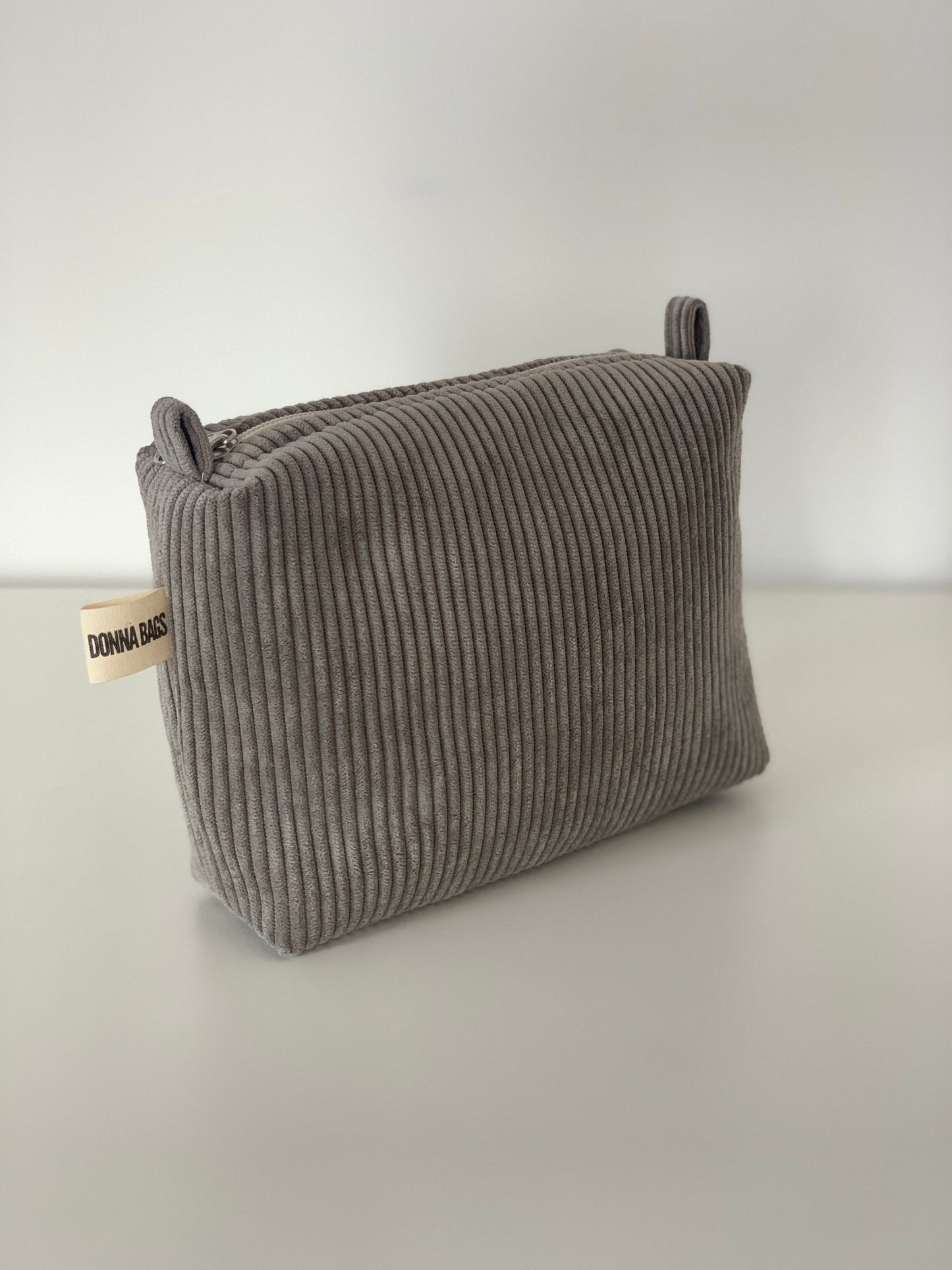 LIS BAGS GRAY CORDUROY