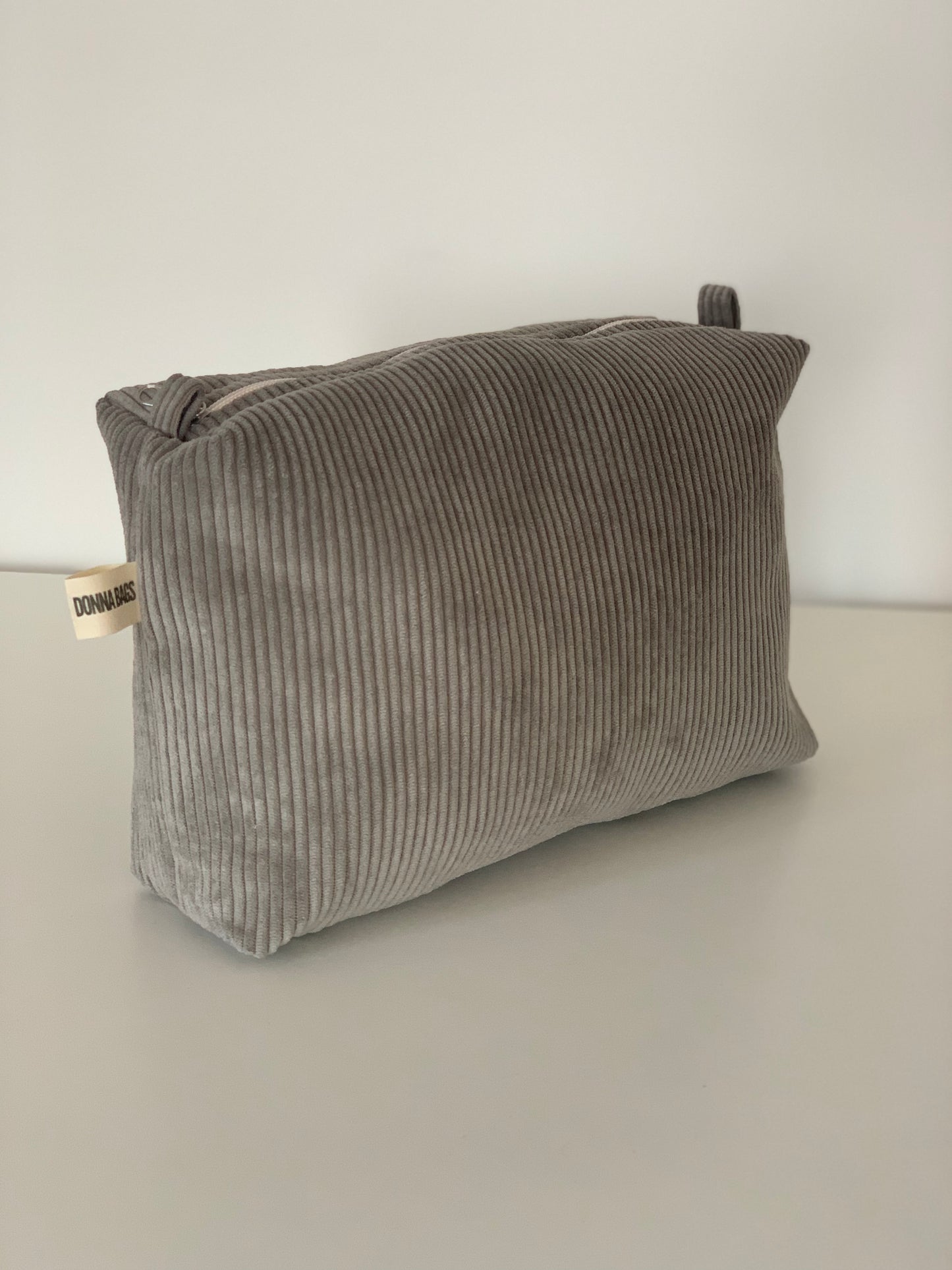 LIS BAGS GRAY CORDUROY