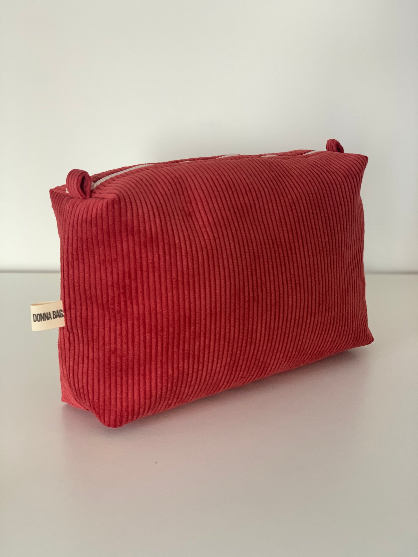 LIS BAGS RED CORDUROY