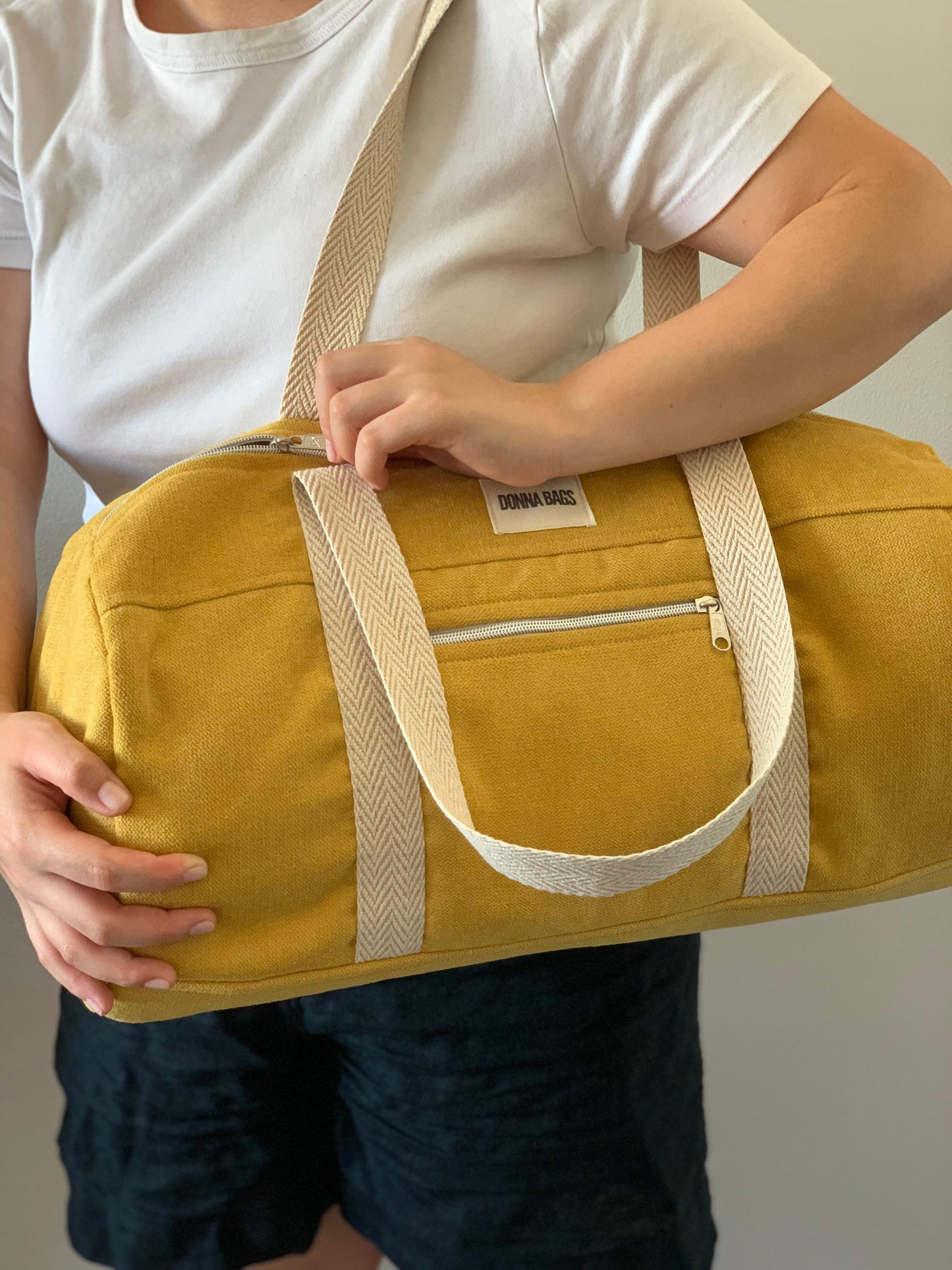 TAÍS BAGS RUSTIC VELVET BUTTER YELLOW
