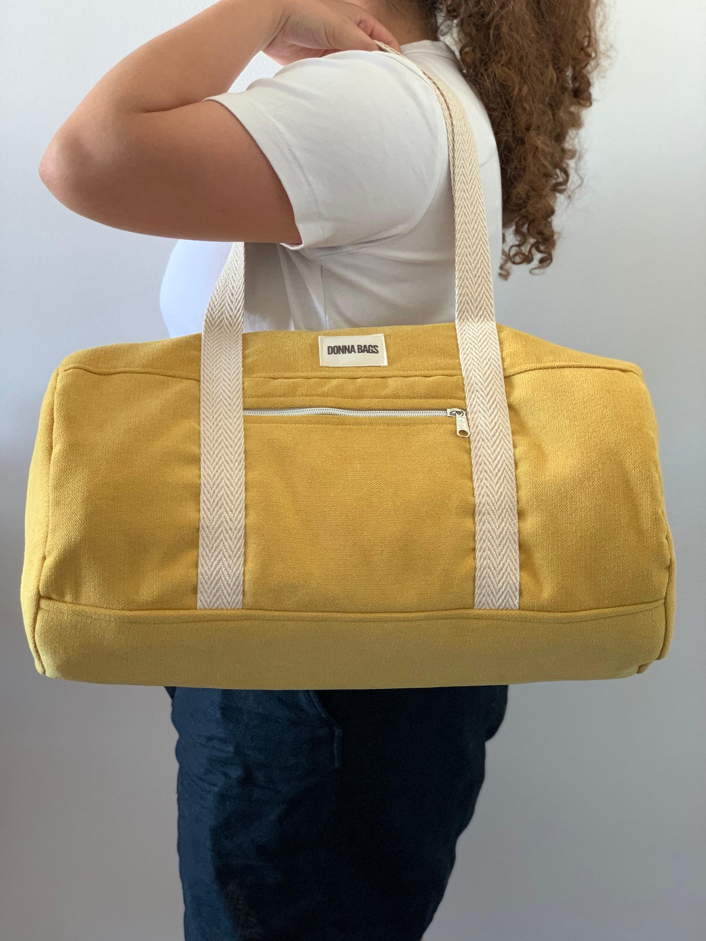 TAÍS BAGS RUSTIC VELVET BUTTER YELLOW