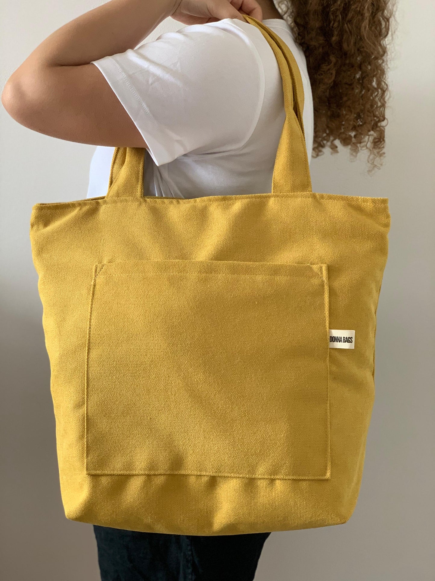 MILA BAGS RUSTIC VELVET BUTTER YELLOW