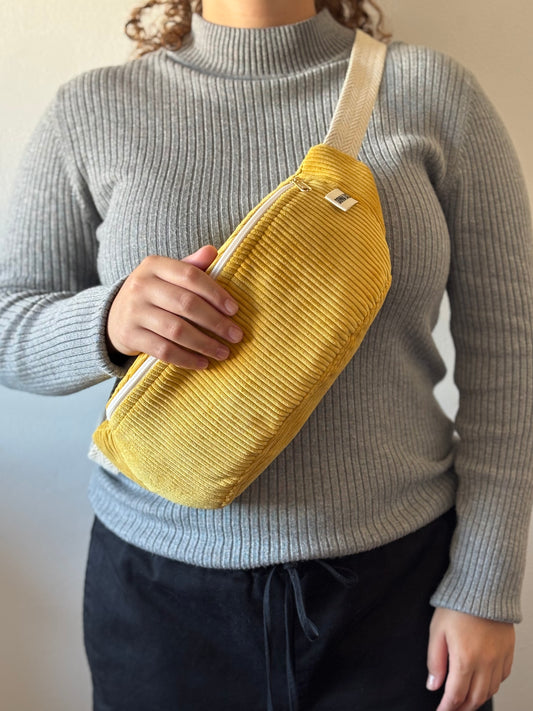 PALOMA BAGS YELLOW CORDUROY