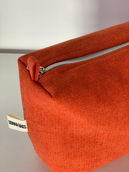 LIS BAGS RUSTIC VELVET ORANGE