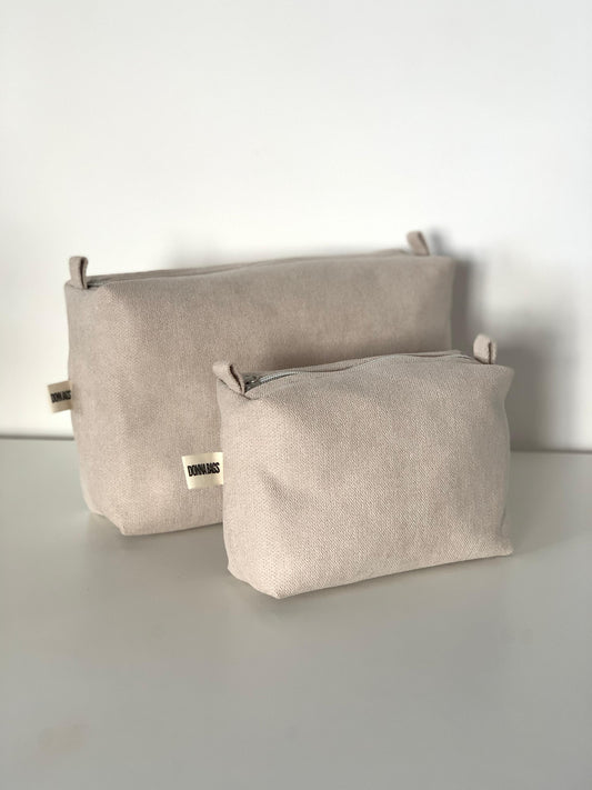 LIS BAGS RUSTIC VELVET BEIGE