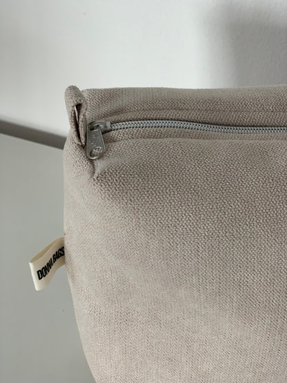 LIS BAGS RUSTIC VELVET BEIGE