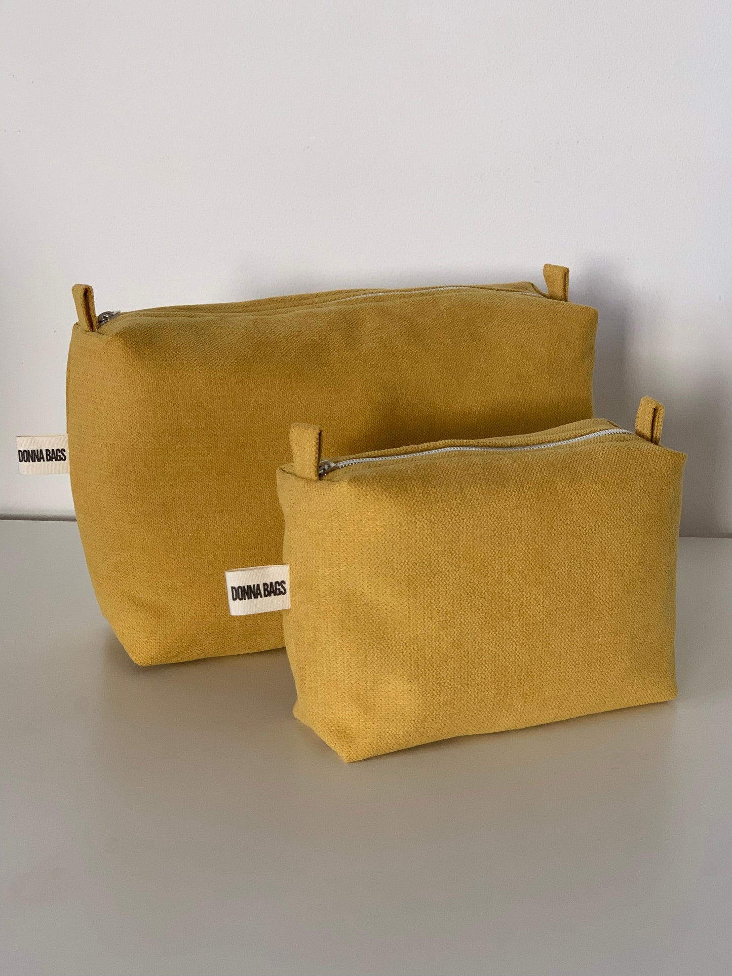LIS BAGS RUSTIC VELVET BUTTER YELLOW