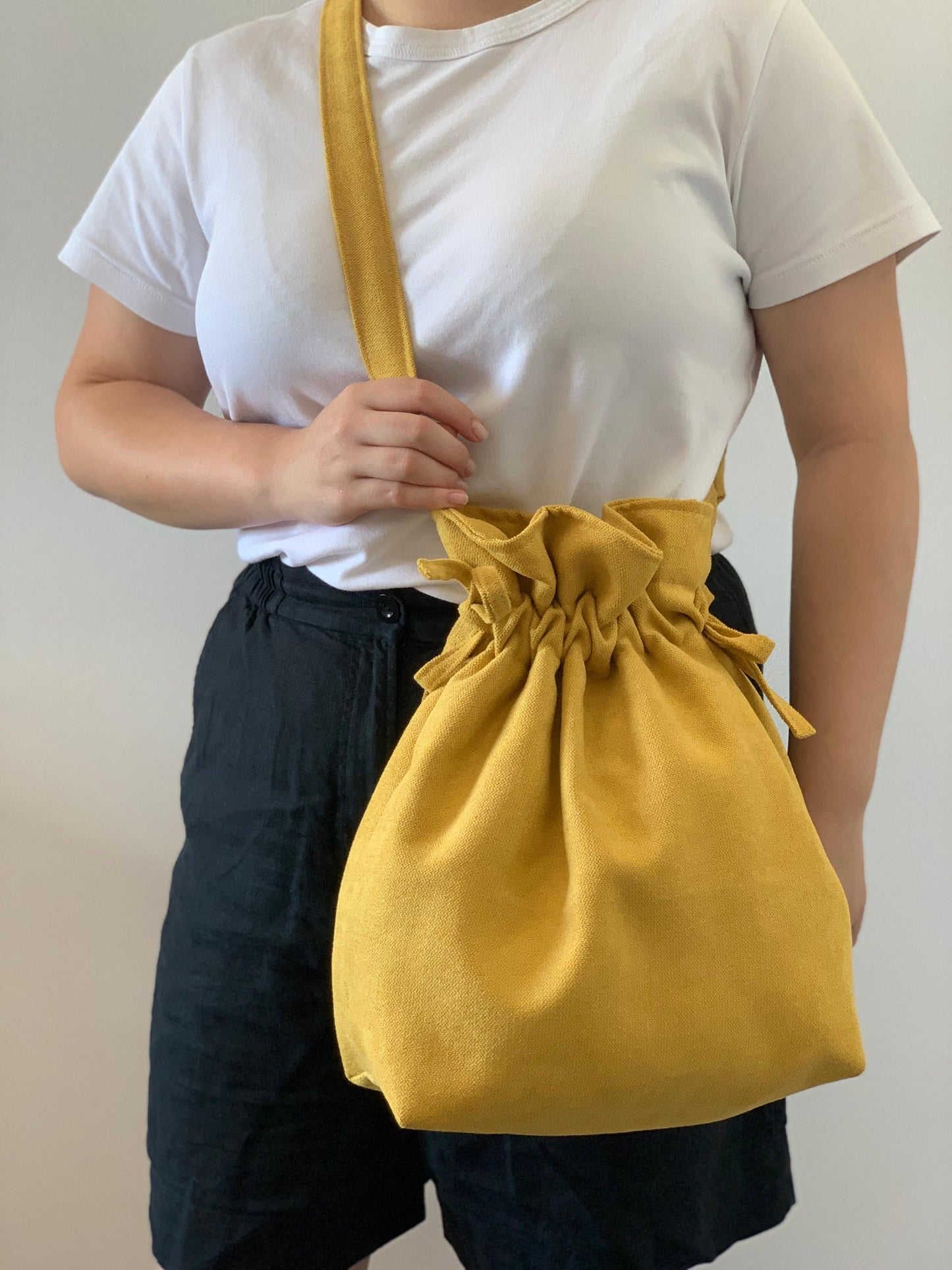 CAROL BAGS RUSTIC VELVET BUTTER YELLOW