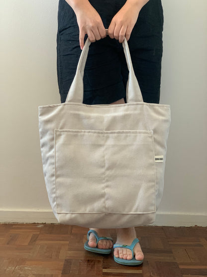 MILA BAGS RUSTIC VELVET BEIGE