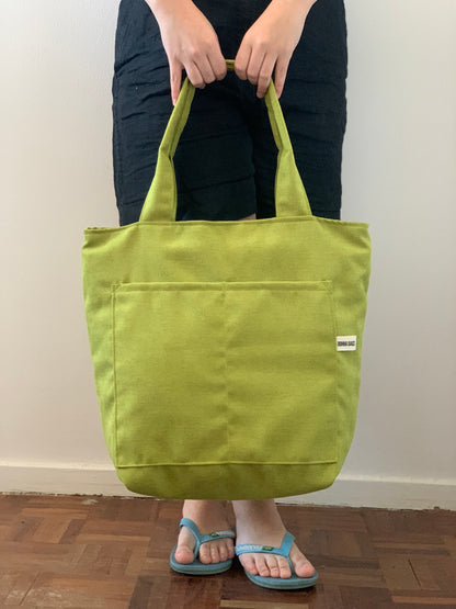 MILA BAGS RUSTIC VELVET PISTACHIO GREEN