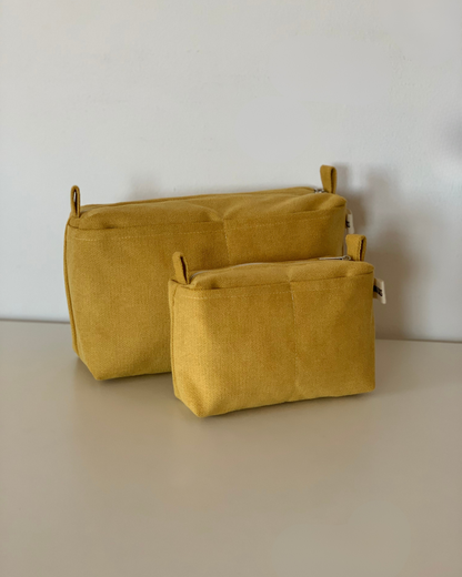 LIS BAGS RUSTIC VELVET BUTTER YELLOW
