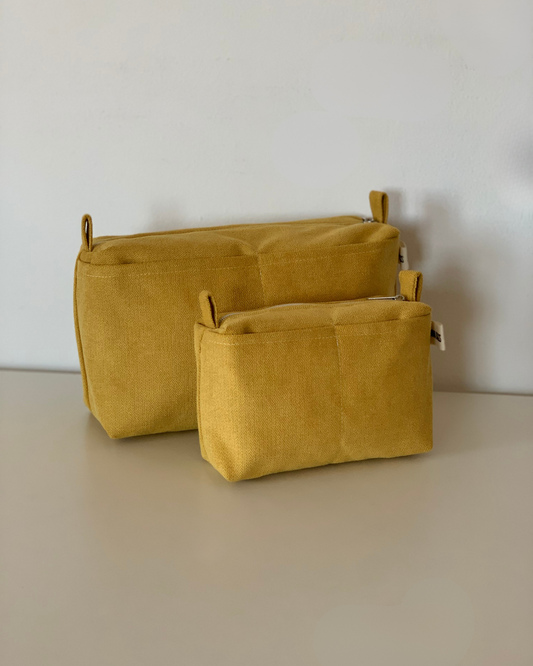 LIS BAGS RUSTIC VELVET BUTTER YELLOW