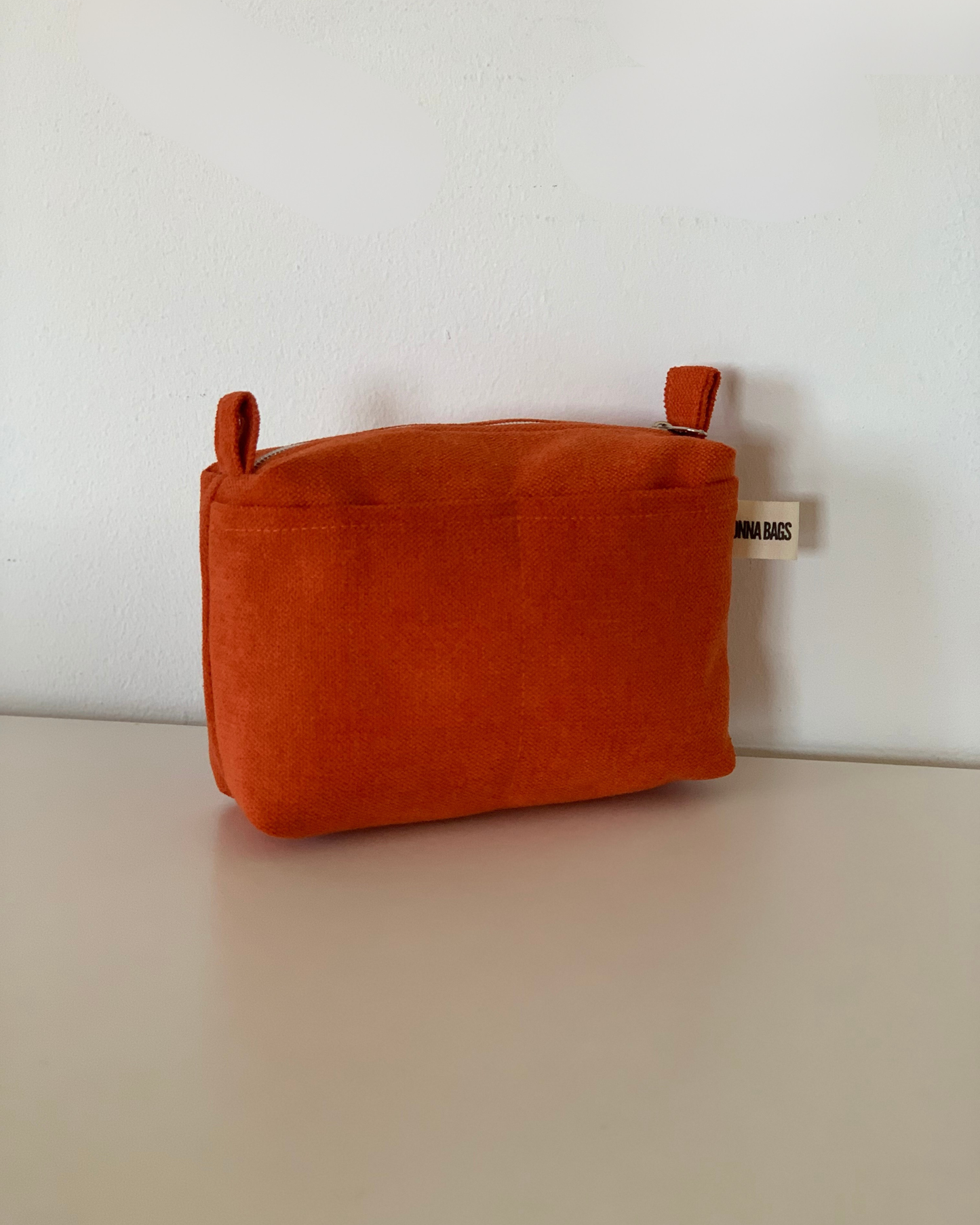 LIS BAGS RUSTIC VELVET ORANGE