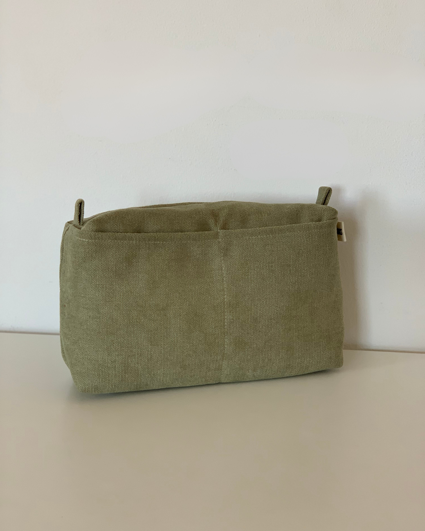 LIS BAGS RUSTIC VELVET OLIVE GREEN