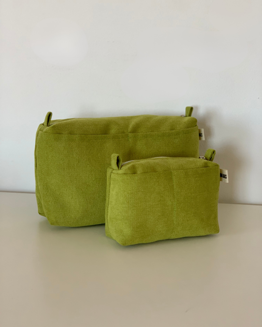 LIS BAGS RUSTIC VELVET PISTACHIO GREEN