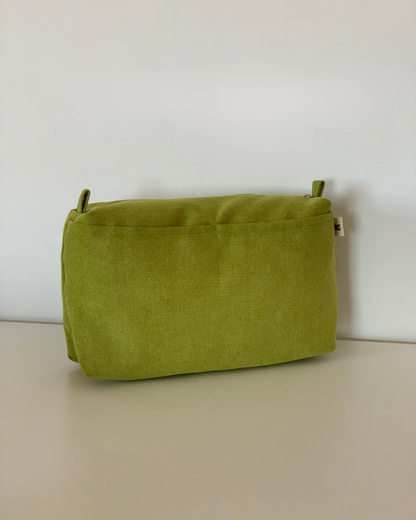 LIS BAGS RUSTIC VELVET PISTACHIO GREEN