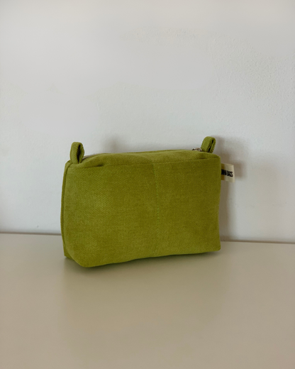 LIS BAGS RUSTIC VELVET PISTACHIO GREEN