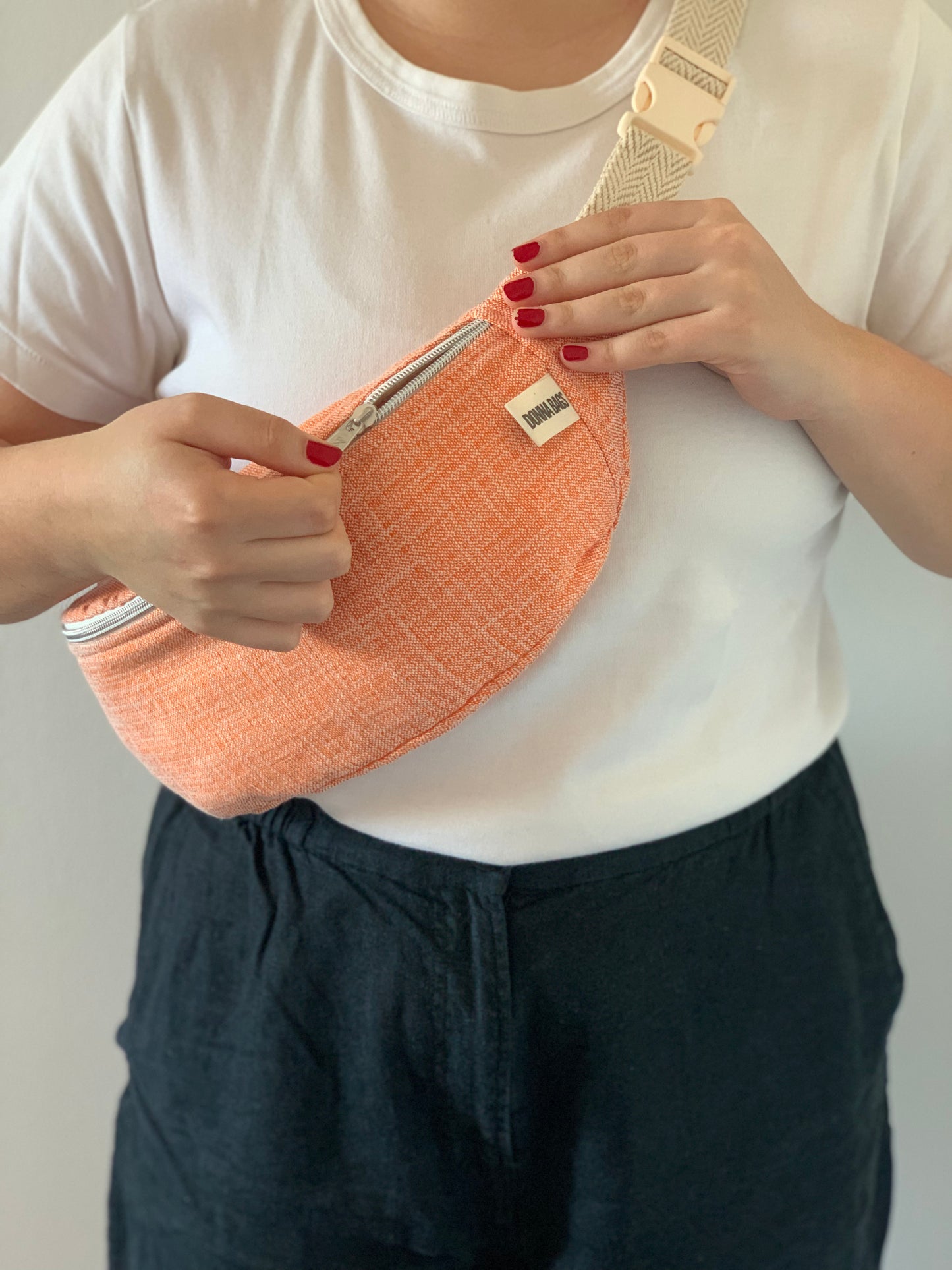 PALOMA BAGS ORANGE COTTON