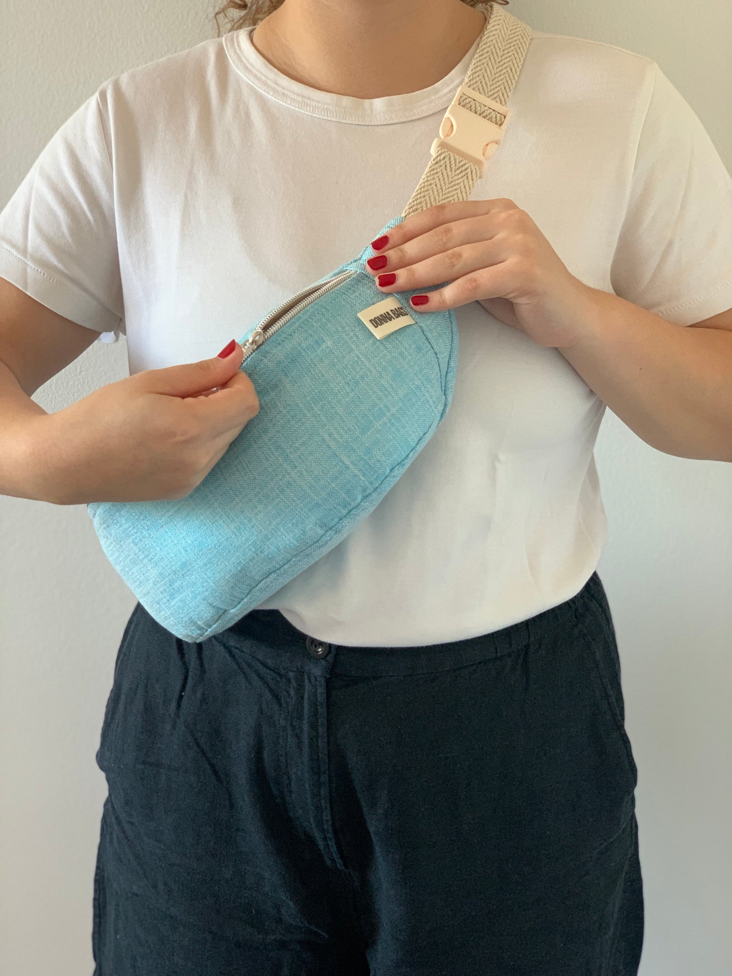 PALOMA BAGS BLUE COTTON