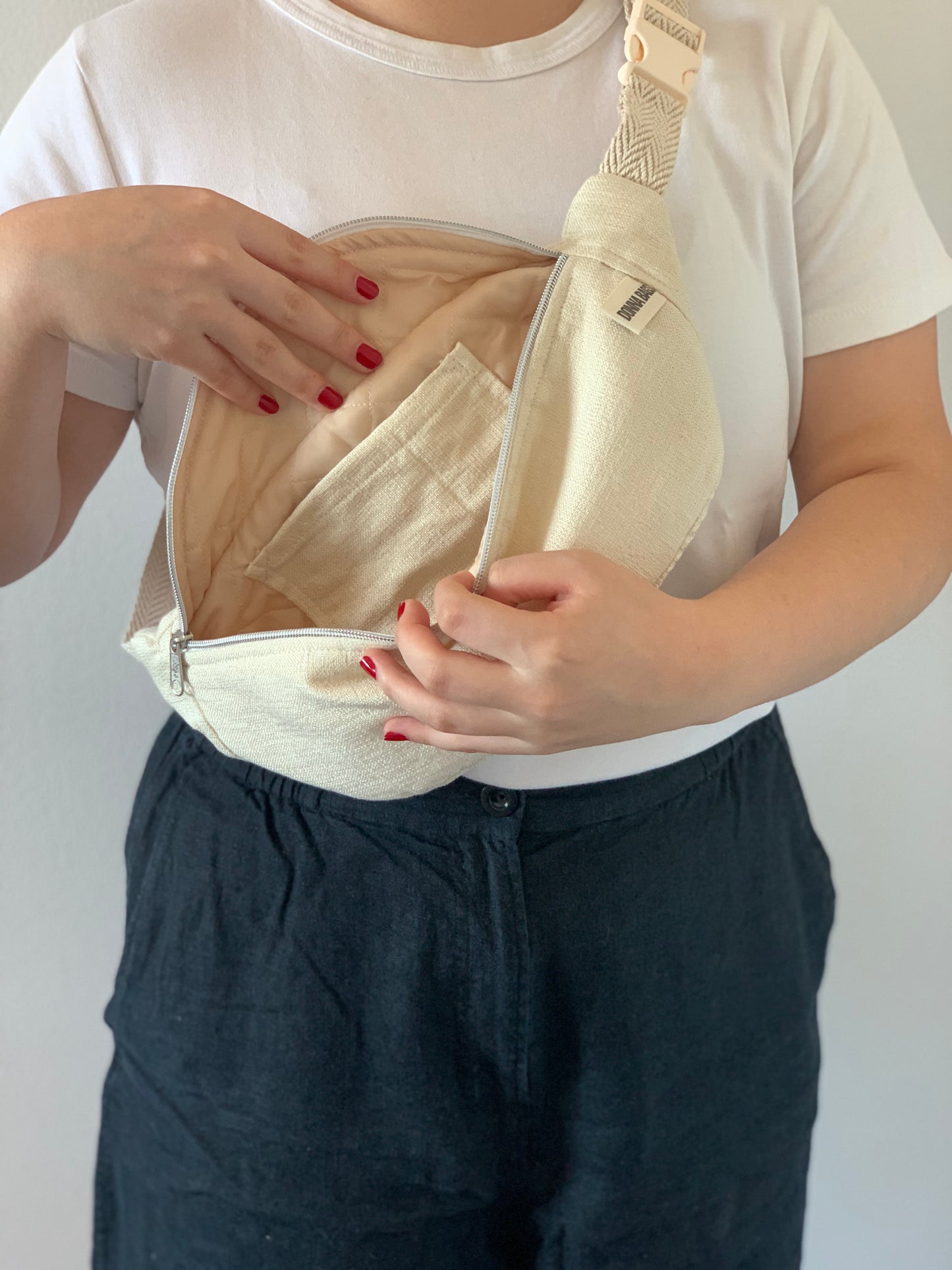 PALOMA BAGS BEIGE COTTON