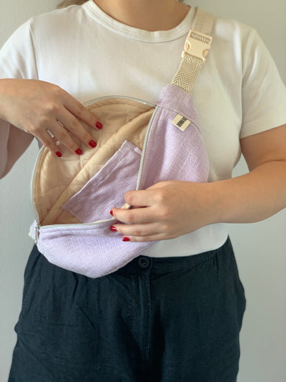 PALOMA BAGS PURPLE COTTON