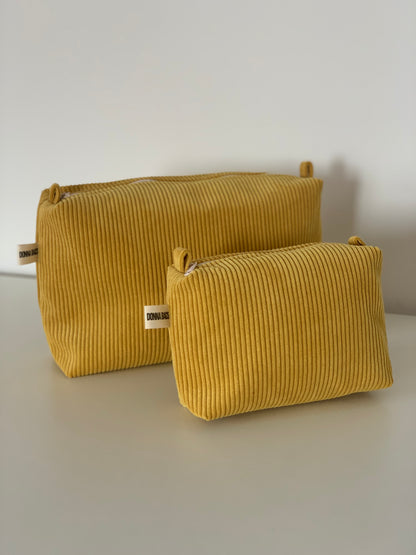 LIS BAGS YELLOW CORDUROY