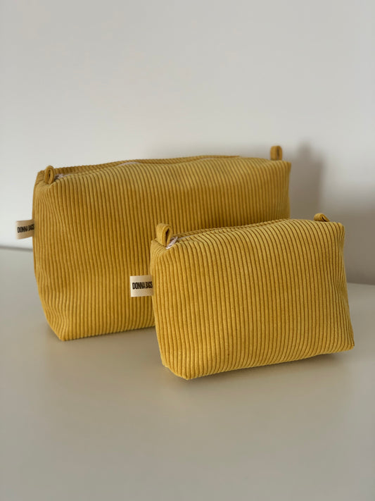 LIS BAGS YELLOW CORDUROY