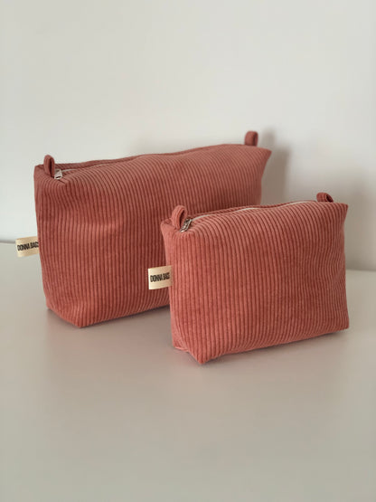 LIS BAGS OLD PINK CORDUROY
