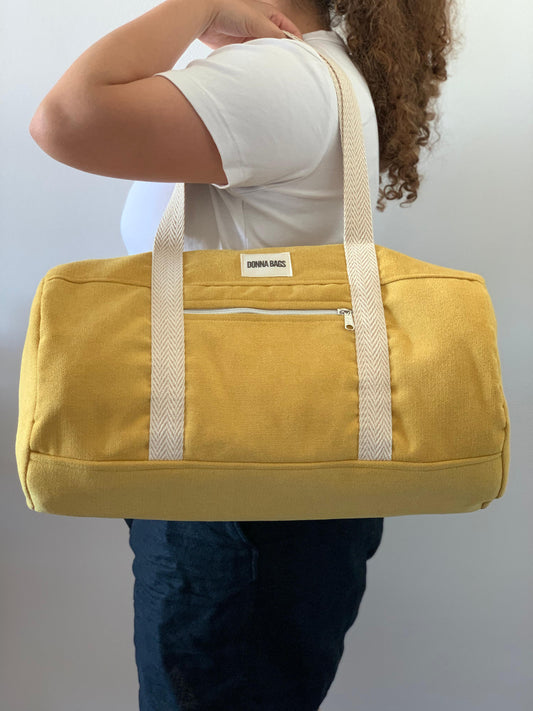 TAÍS BAGS RUSTIC VELVET BUTTER YELLOW