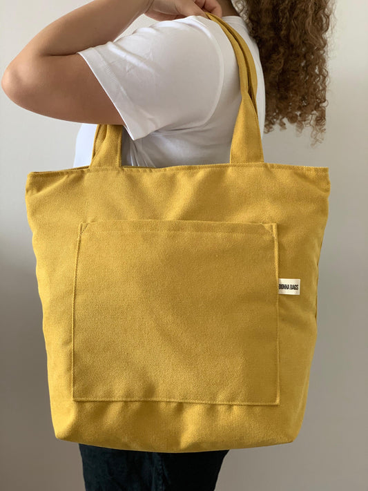 MILA BAGS RUSTIC VELVET BUTTER YELLOW